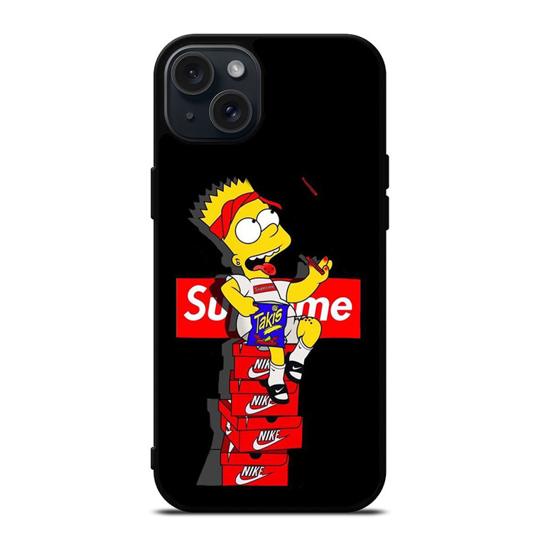 BART SIMPSONS SUPREME TAKIS CHIPS iPhone 15 Plus Case Cover