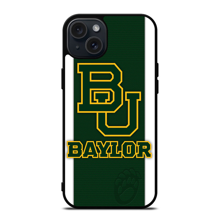 BAYLOR BEARS UNIVERSITY FOOTBALL iPhone 15 Plus Case Cover