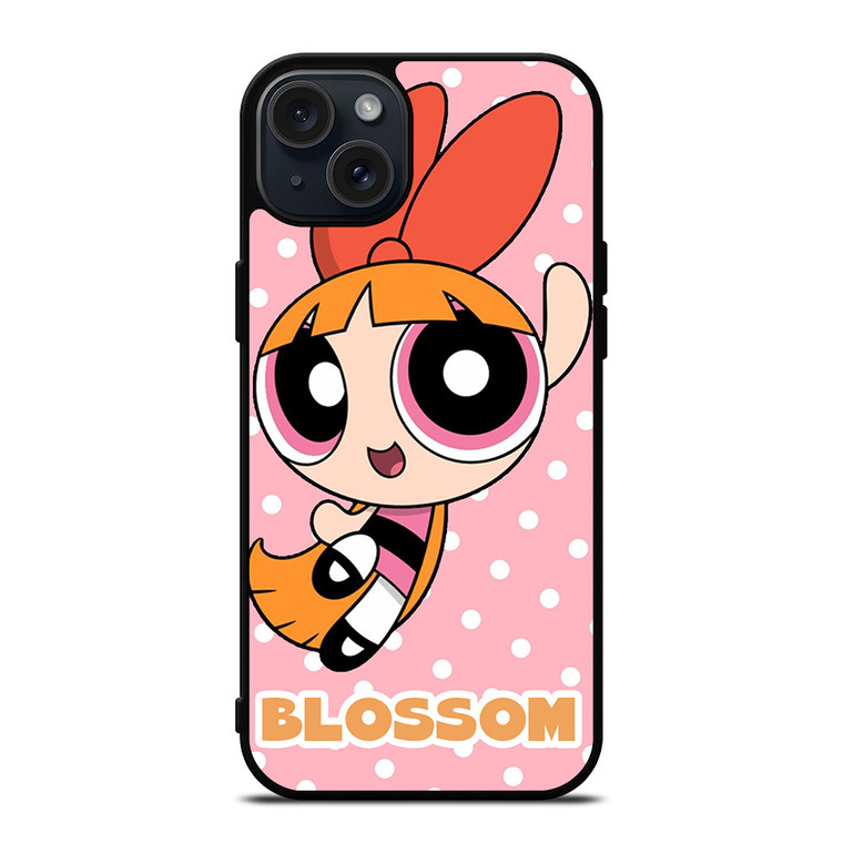 BLOSSOM THE POWERPUFF GIRLS iPhone 15 Plus Case Cover