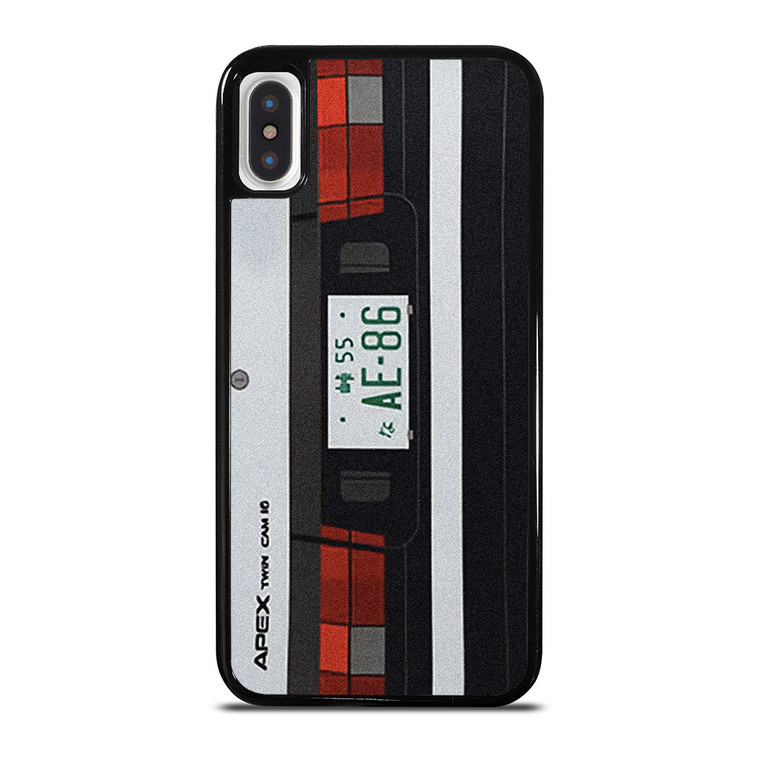INITIAL D APEX TWIN CAR iPhone X / XS Case Cover