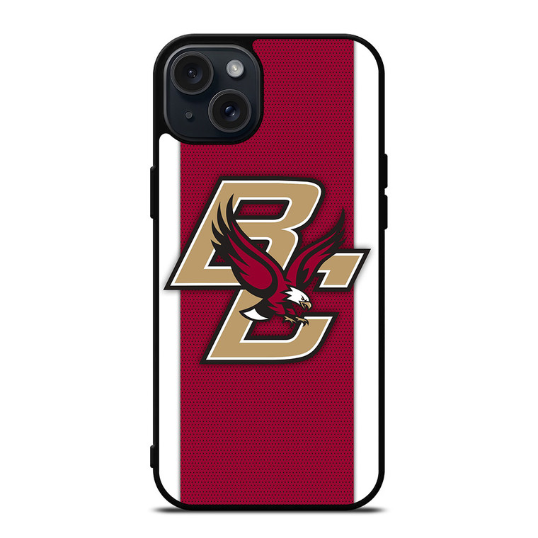 BOSTON COLLEGE EAGLES iPhone 15 Plus Case Cover