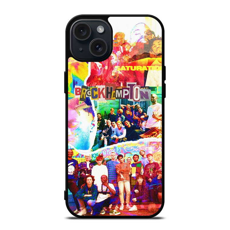 BROCKHAMPTON HIP HOP COLLAGE iPhone 15 Plus Case Cover