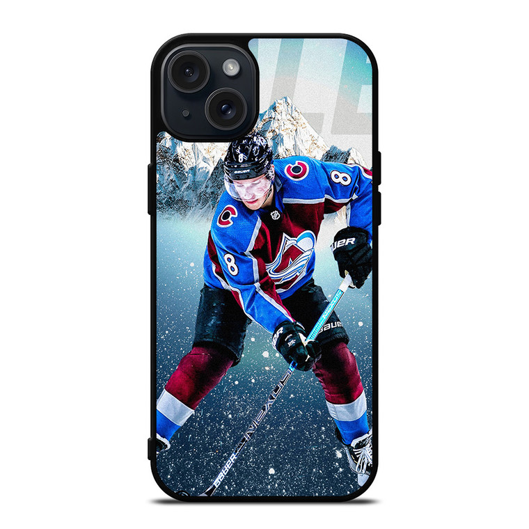 CALE MAKAR COLORADO AVALANCHE NHL 2 iPhone 15 Plus Case Cover