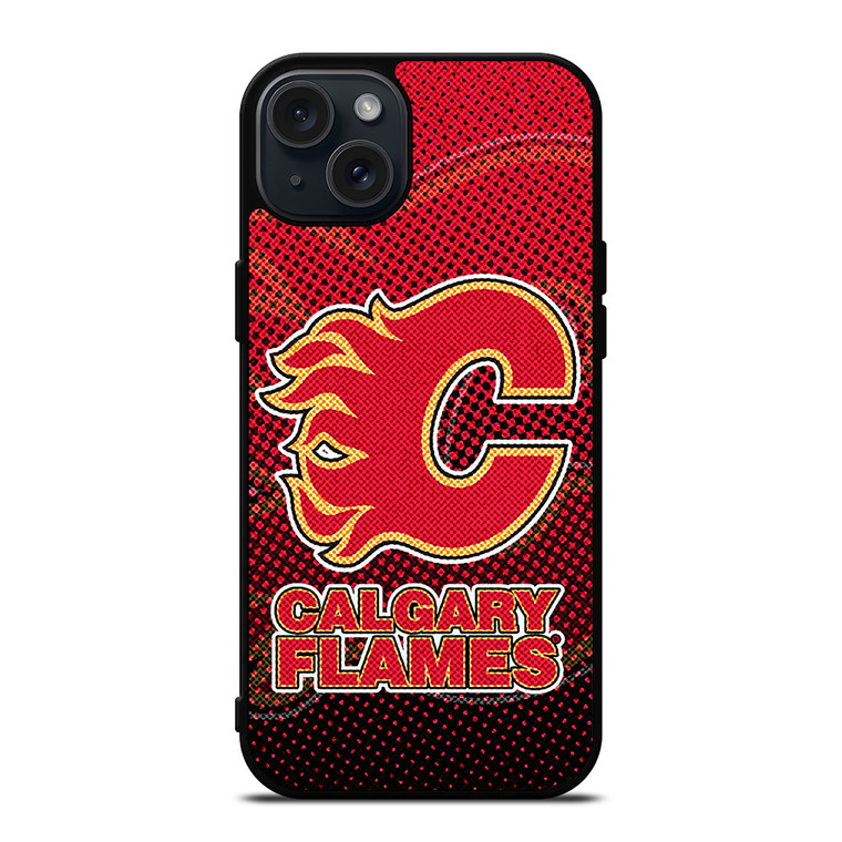 CALGARY FLAMES NHL HOCKEY 2 iPhone 15 Plus Case Cover CALGARY FLAMES NHL HOCKEY 2 iPhone 15 Plus Case Cover
