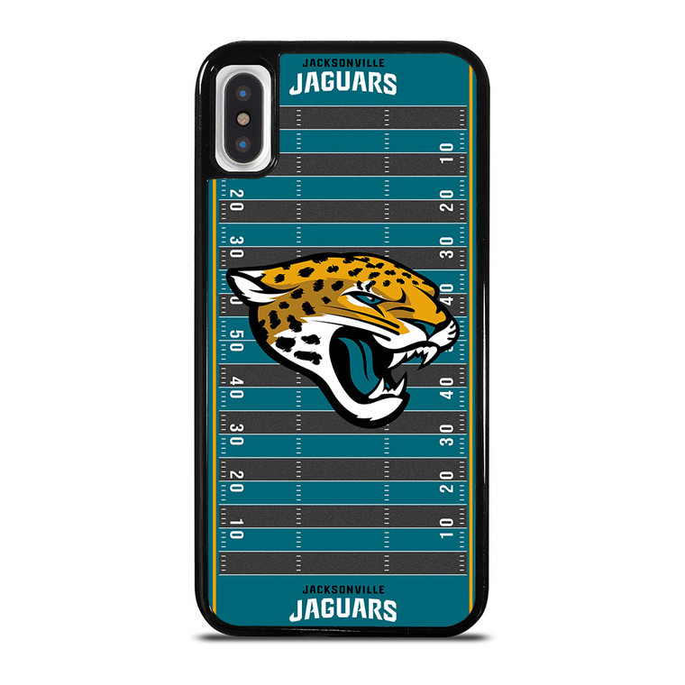 JACKSONVILLE JAGUARS FOOTBALL FIELD iPhone X / XS Case Cover