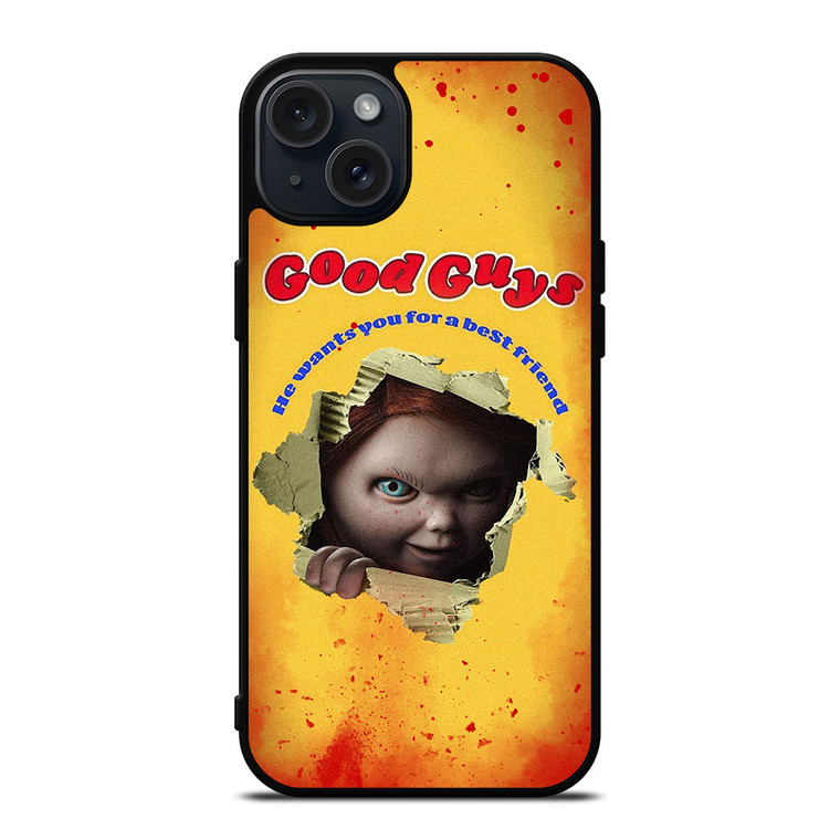 CHUCKY CHILD'S PLAY GOOD GUYS iPhone 15 Plus Case Cover