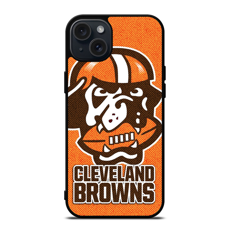 CLEVELAND BROWNS NFL FOOTBALL 2 iPhone 15 Plus Case Cover