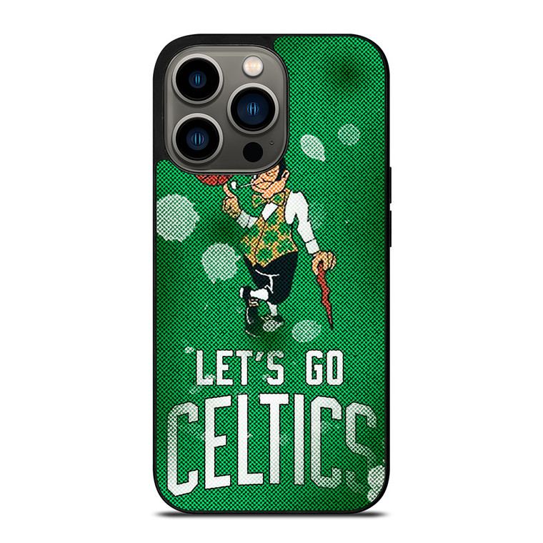 BOSTON CELTIC NBA BASKETBALL FANS 2 iPhone 13 Pro Case Cover