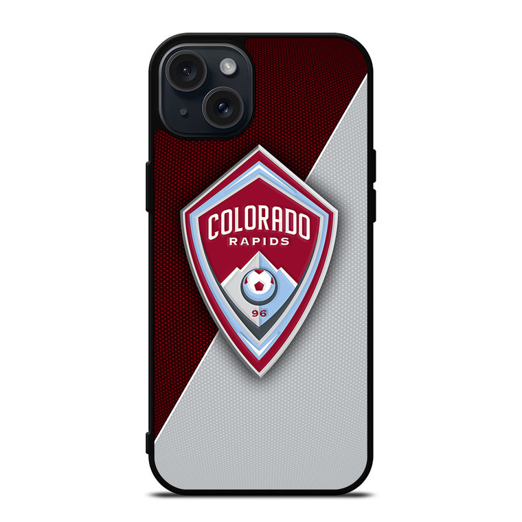 COLORADO RAPIDS SOCCER MLS 2 iPhone 15 Plus Case Cover