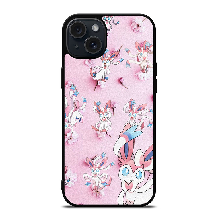 CUTE SYLVEON POKEMON iPhone 15 Plus Case Cover