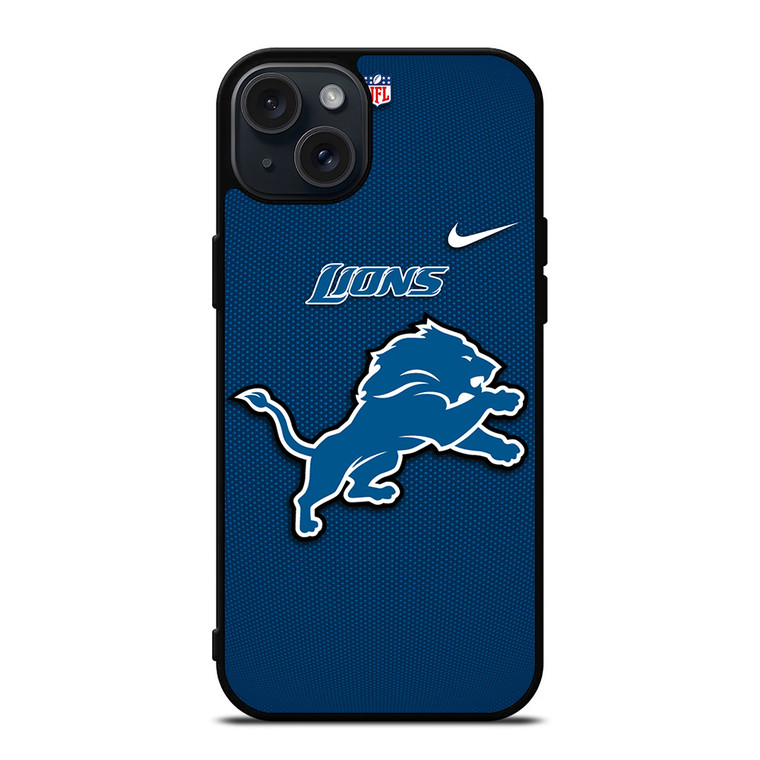 DETROIT LIONS NFL FOOTBALL NIKE iPhone 15 Plus Case Cover
