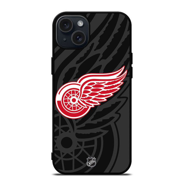 DETROIT RED WINGS NHL TEAM iPhone 15 Plus Case Cover