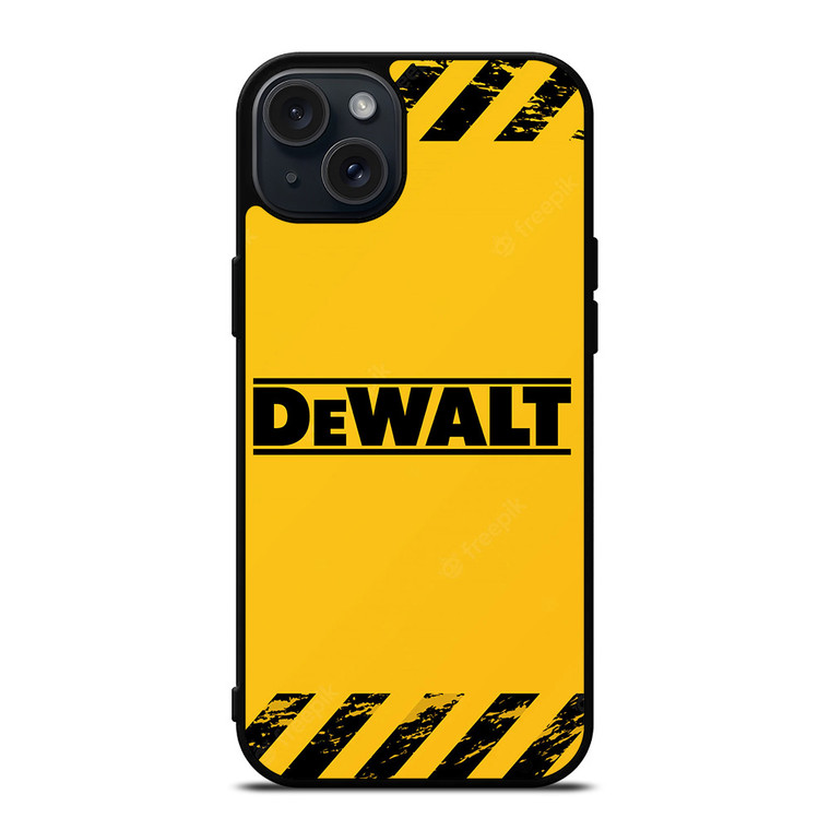 DEWALT DANGER LINE iPhone 15 Plus Case Cover
