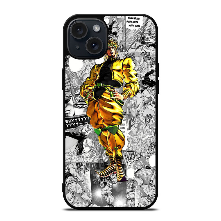 DIO BRANDO JOJO'S BIZARRE ADVENTURE ANIME iPhone 15 Plus Case Cover