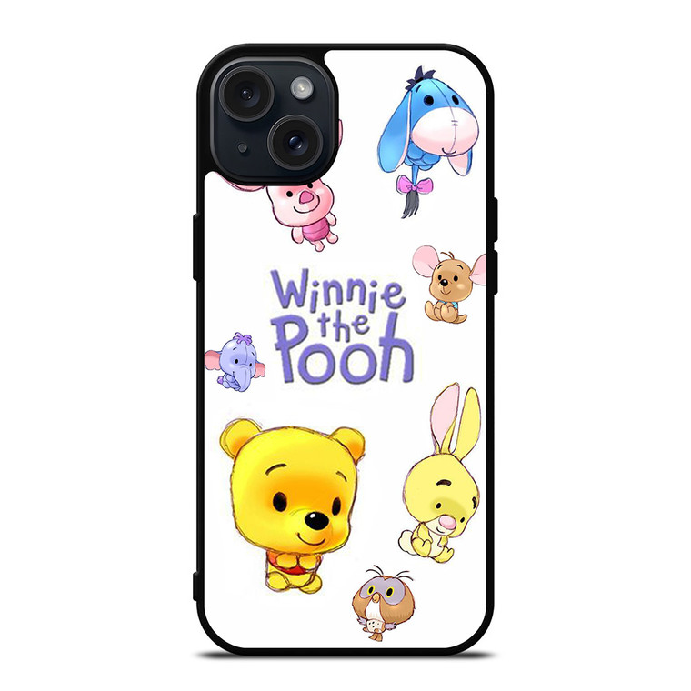 DISNEY WINNIE THE POOH COLLAGE iPhone 15 Plus Case Cover
