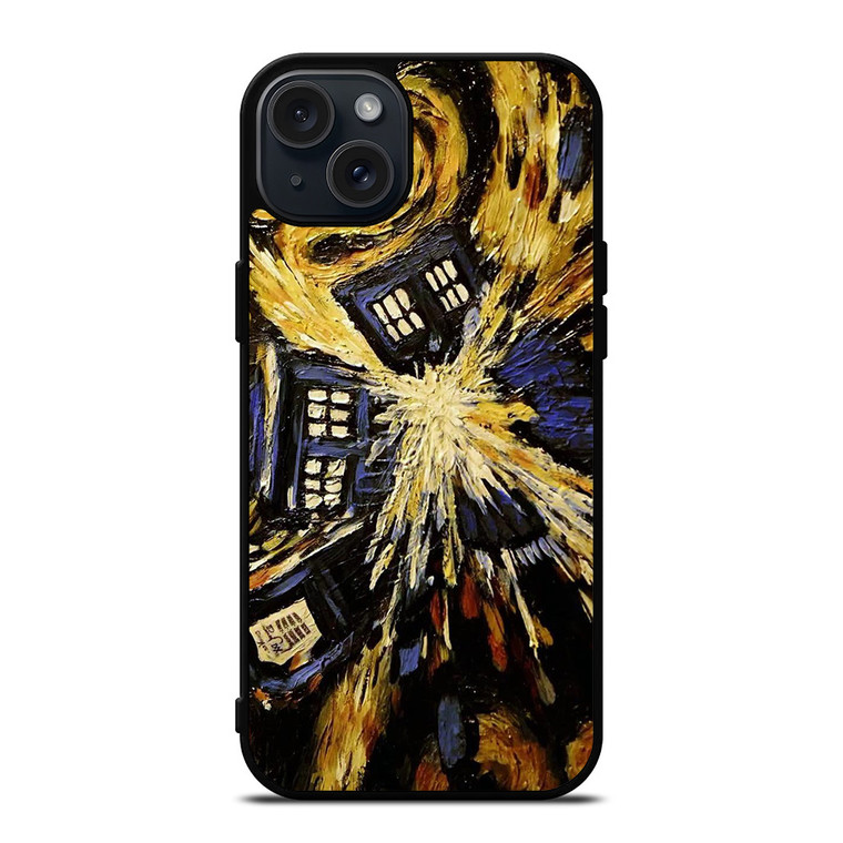 DOCTOR WHO EXPLODING TARDIS iPhone 15 Plus Case Cover