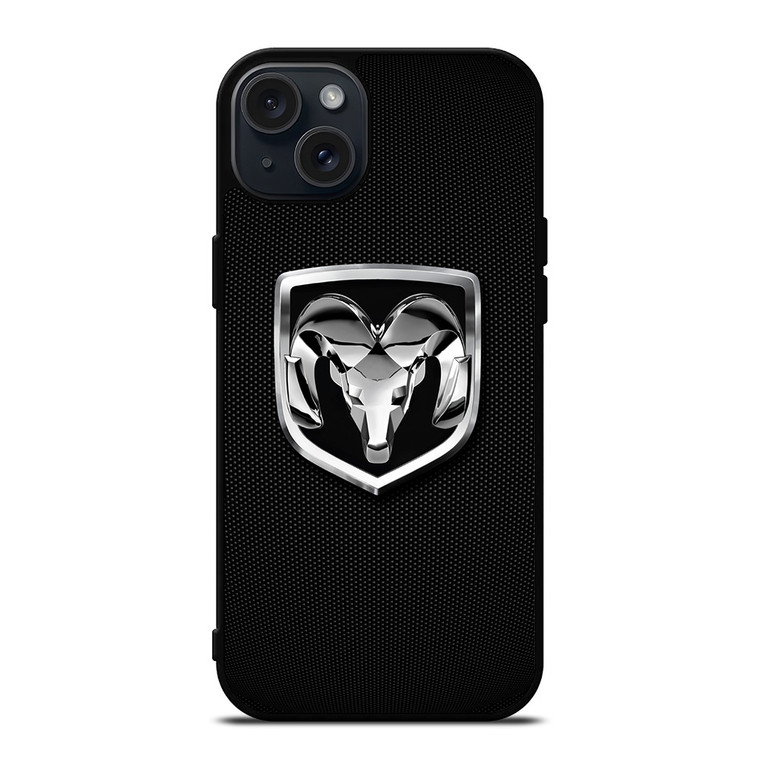 DODGE CARBON FIBER iPhone 15 Plus Case Cover