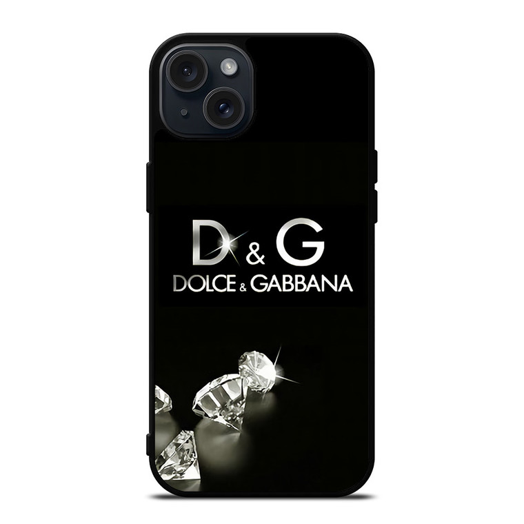 DOLCE AND GABBANA DIAMONDS iPhone 15 Plus Case Cover