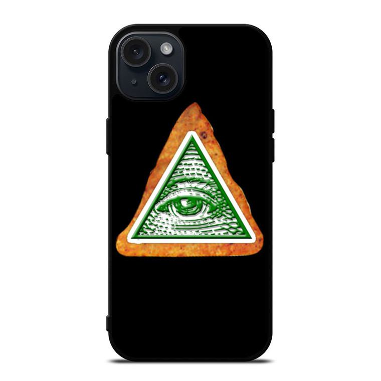 DORITOS CHIPS ILLUMINATI iPhone 15 Plus Case Cover