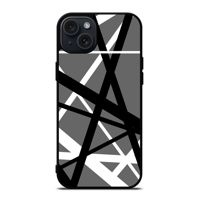 EDDIE VAN HALEN GUITAR BACK WHITE iPhone 15 Plus Case Cover