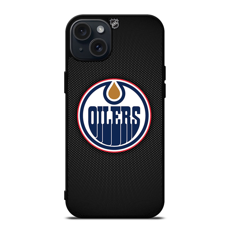 EDMONTON OILERS HOCKEY NHL LOGO iPhone 15 Plus Case Cover