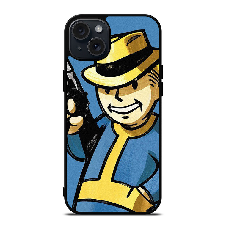 FALLOUT VAULT BOY iPhone 15 Plus Case Cover