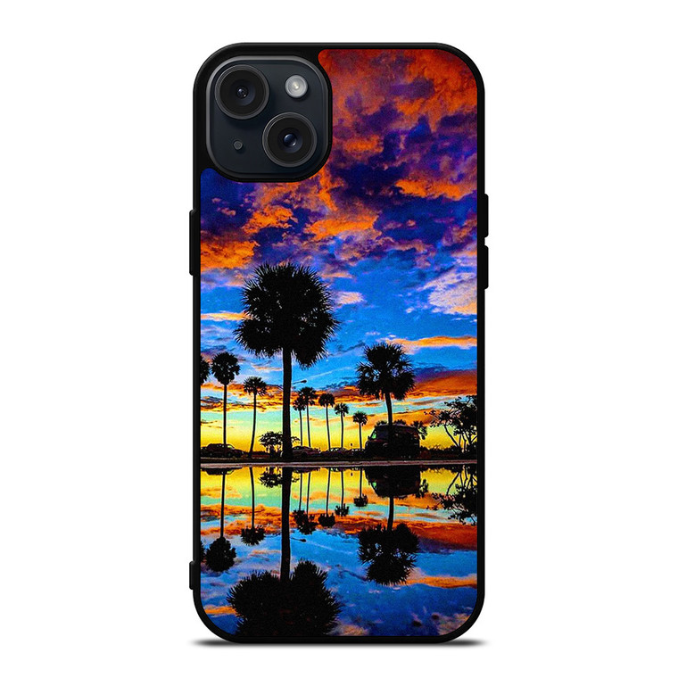 FLORIDA BEAUTIFUL SUNSET iPhone 15 Plus Case Cover