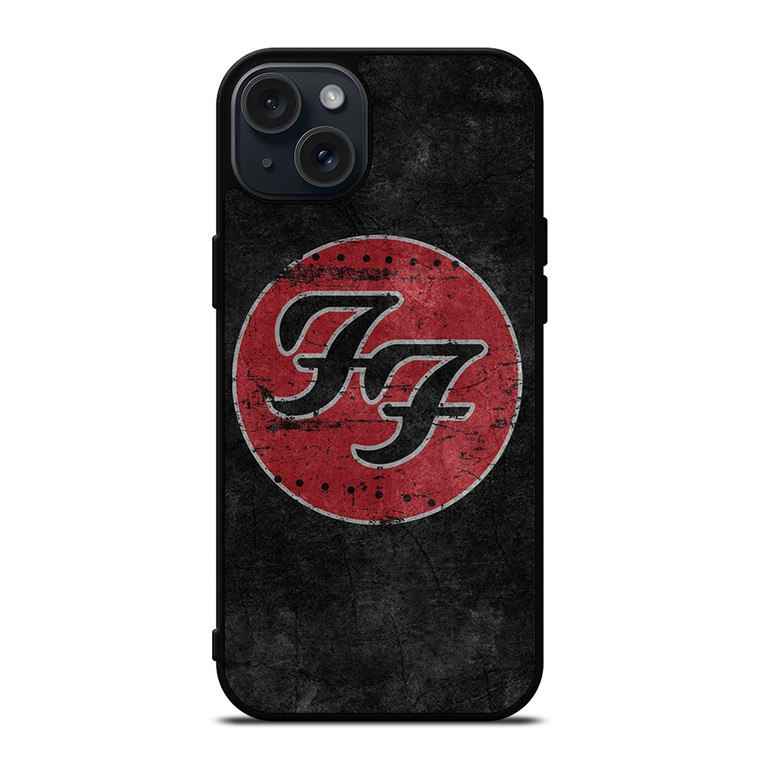 FOO FIGHTERS WOODEN LOGO iPhone 15 Plus Case Cover