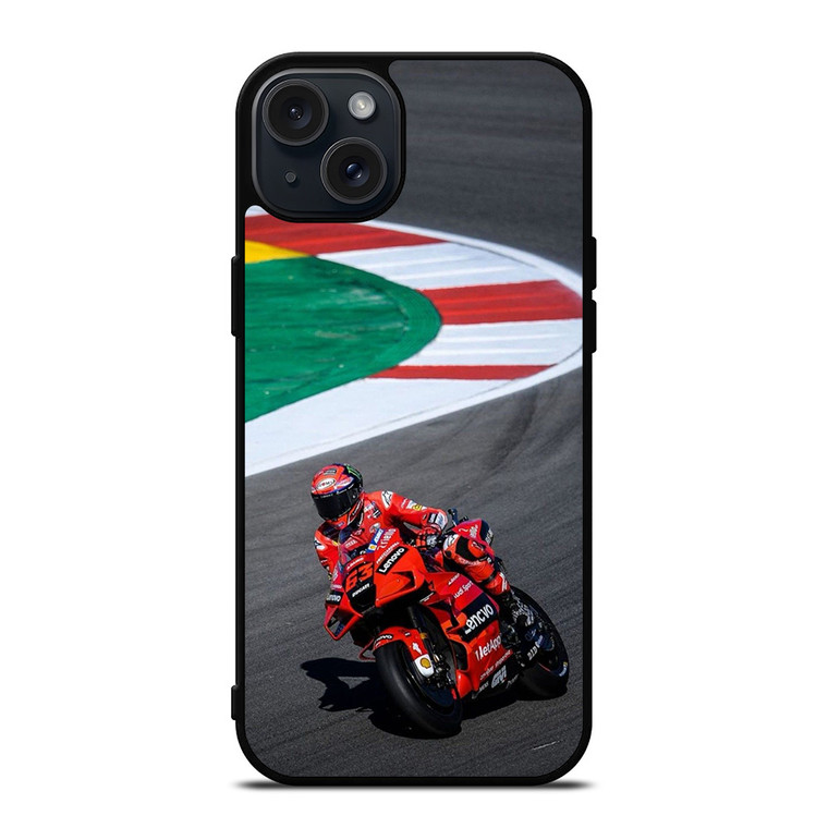 FRANCESCO PECCO BAGNAIA DUCATI MOTO GP iPhone 15 Plus Case Cover
