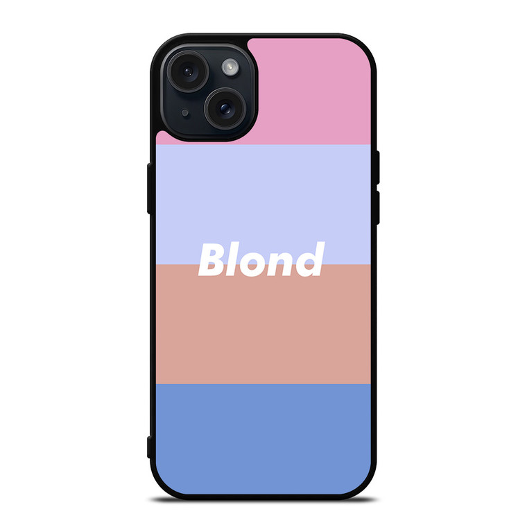 FRANK OCEAN BLONDE STRIPE iPhone 15 Plus Case Cover