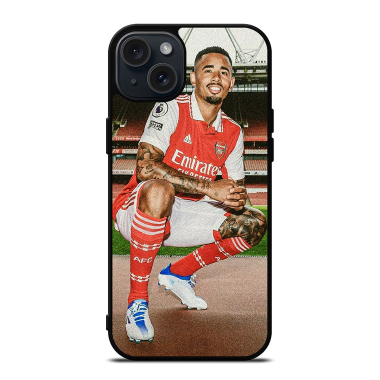 GABRIEL JESUS ARSENAL FC iPhone 15 Plus Case Cover