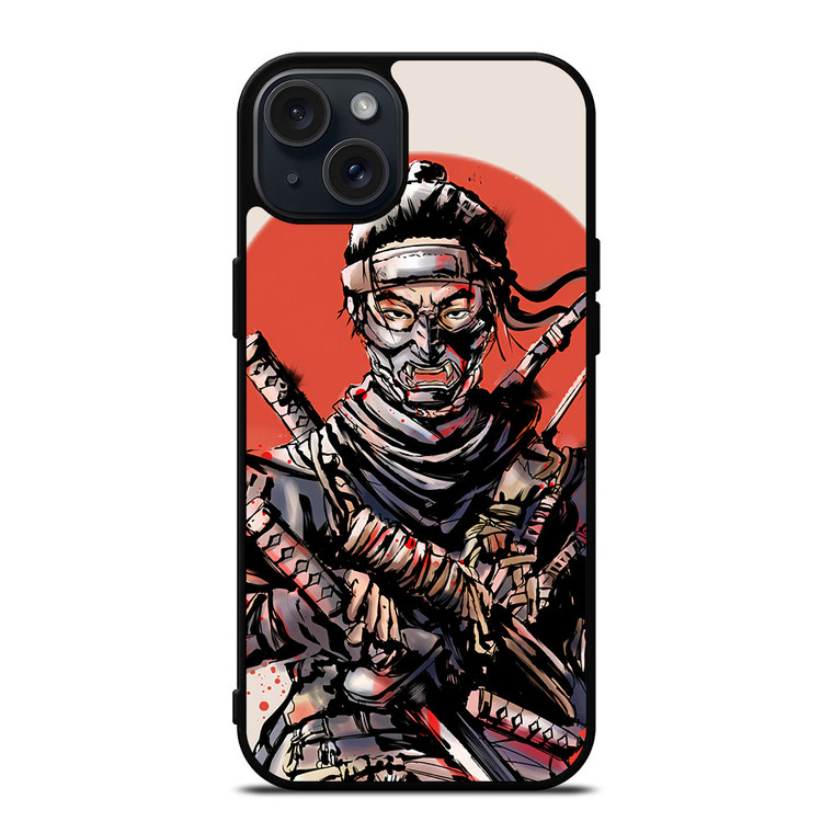GHOST OF TSUSHIMA JIN SAKAI iPhone 15 Plus Case Cover