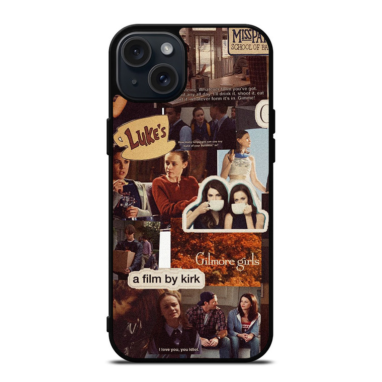 GILMORE GIRLS MOVIES CCOLLAGE iPhone 15 Plus Case Cover