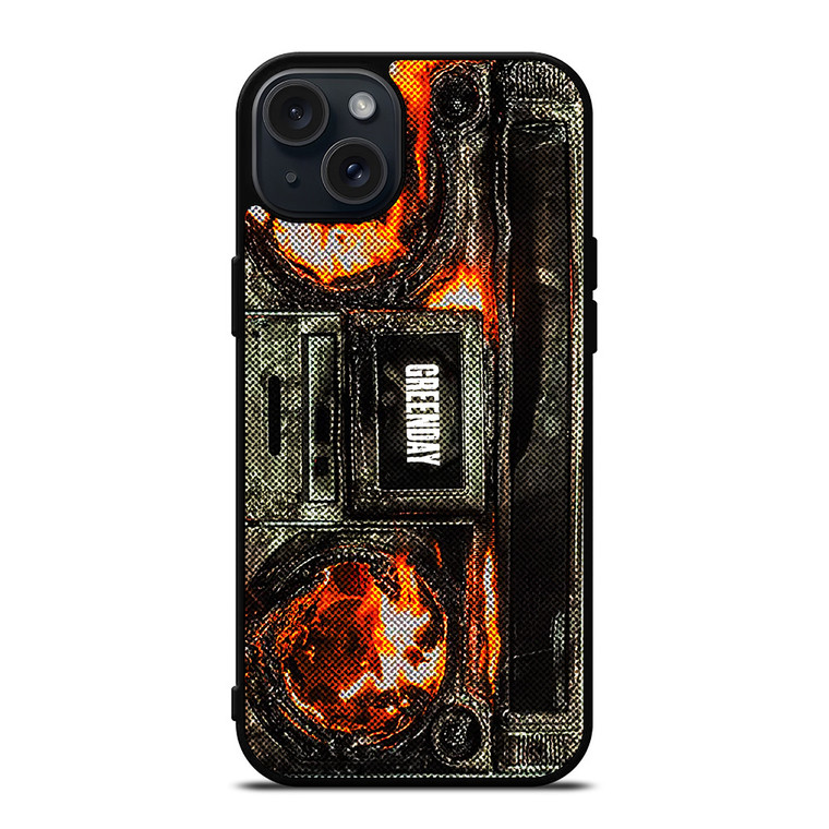 GREEN DAY ROCK BAND REVOLUTION RADIO iPhone 15 Plus Case Cover