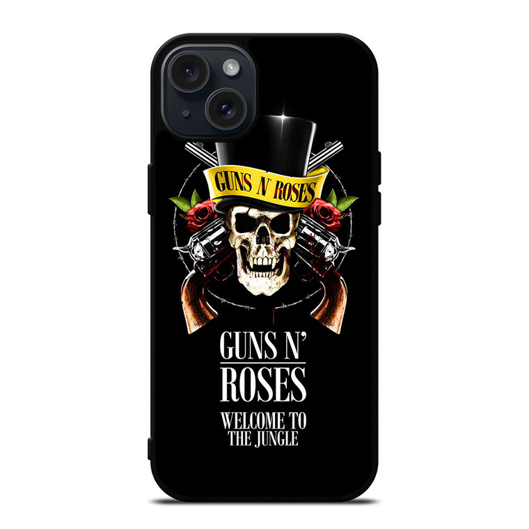 GUNS N ROSES WELCOME TO THE JUNGLE iPhone 15 Plus Case Cover