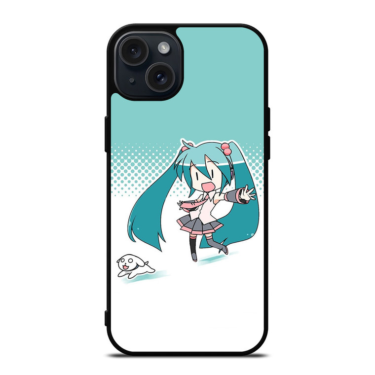 HATSUNE MIKU ANIME CUTE iPhone 15 Plus Case Cover