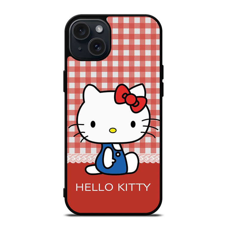HELLO KITTY RETRO iPhone 15 Plus Case Cover