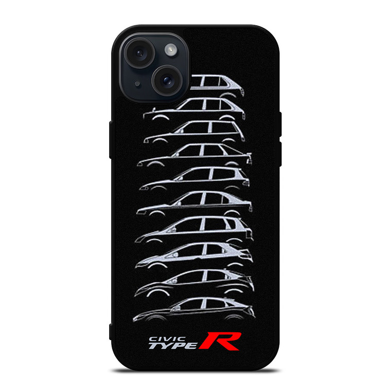 HONDA CIVIC TYPE R EVOLUTION iPhone 15 Plus Case Cover