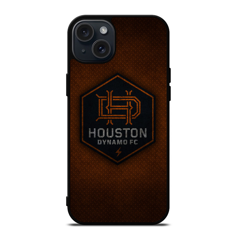 HOUSTON DYNAMO SOCCER MLS iPhone 15 Plus Case Cover
