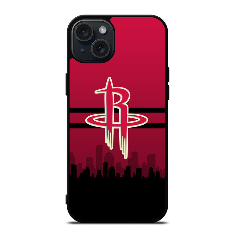 HOUSTON ROCKETS NBA SKYLINE iPhone 15 Plus Case Cover