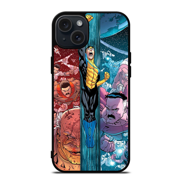 INVINCIBLE CARTOON FAN ART iPhone 15 Plus Case Cover