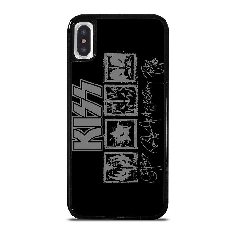 KISS ROCK BAND MEMBER ICON iPhone X / XS Case Cover