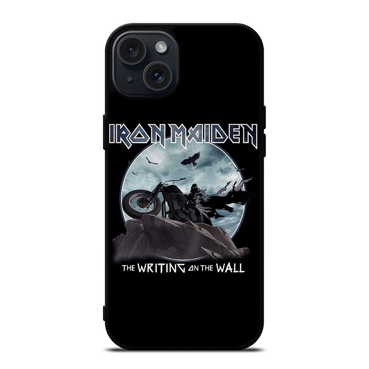 IRON MAIDEN THE WRITING ON THE WALL iPhone 15 Plus Case Cover