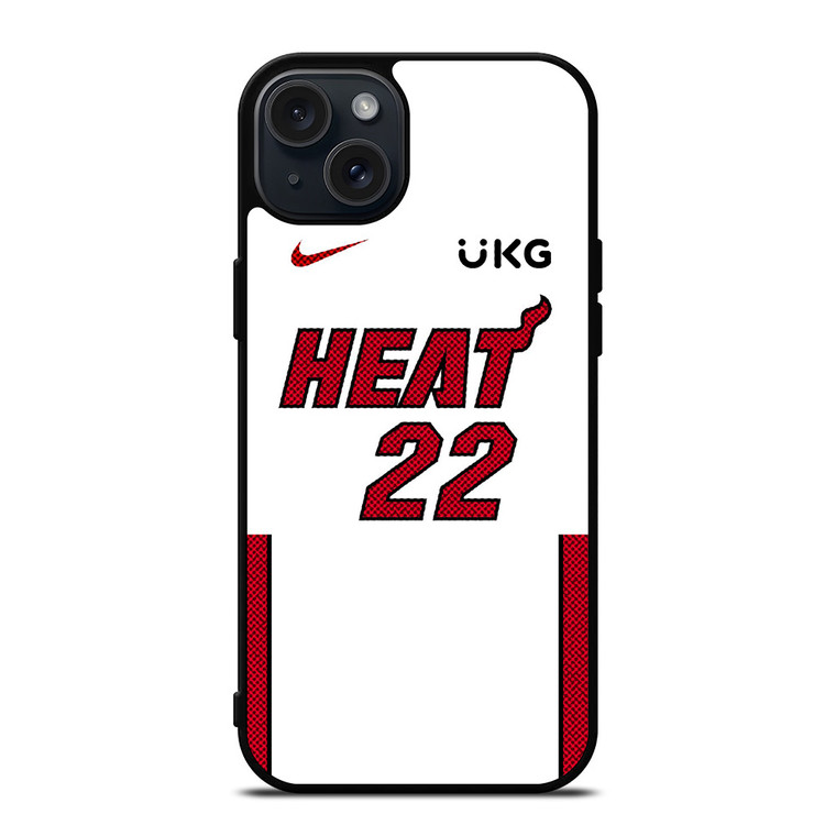 JIMMY BUTLER MIAMI HEAT NIKE NBA 2021-22 iPhone 15 Plus Case Cover
