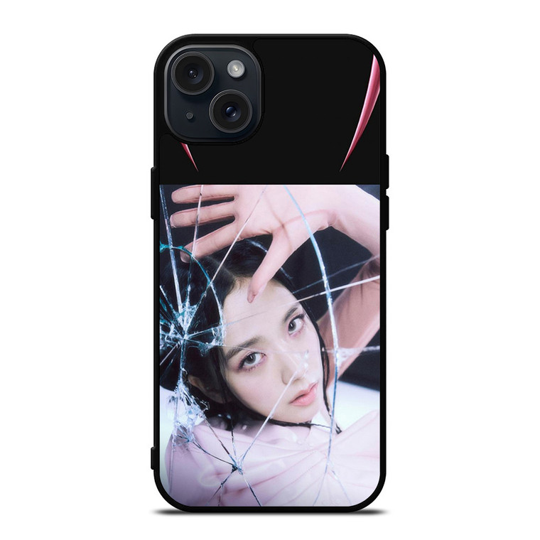 JISOO BLACKPINK PINK VENOM iPhone 15 Plus Case Cover