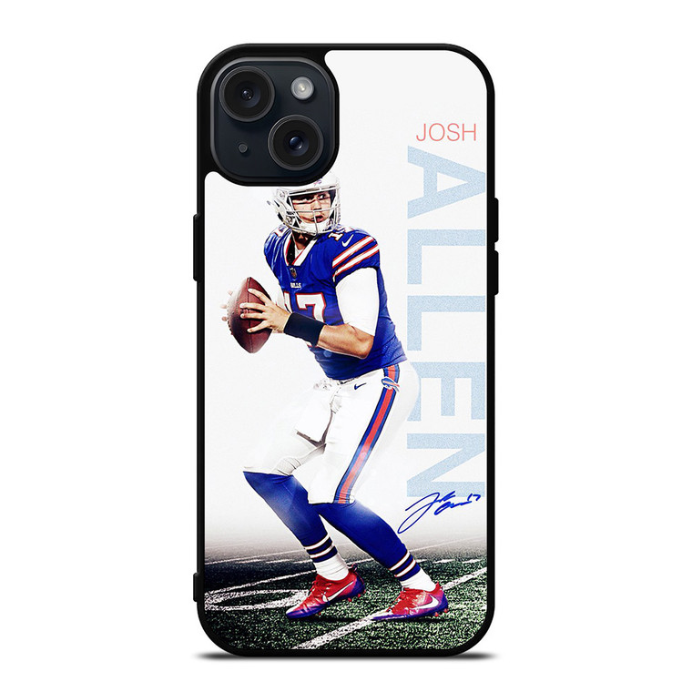 JOSH ALLEN BUFFALO BILLS NFL iPhone 15 Plus Case Cover