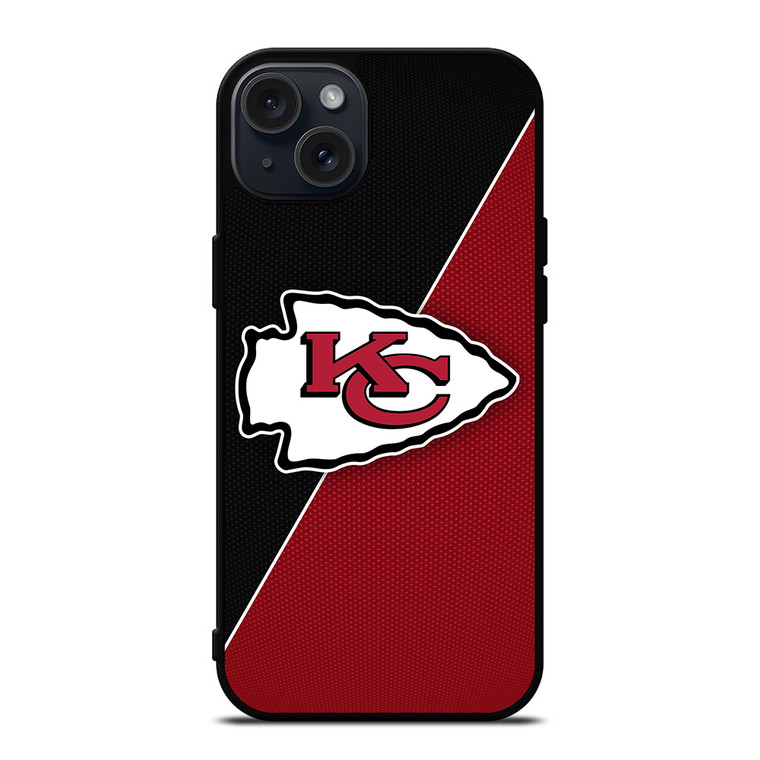 KANSAS CITY CHIEFS NFL FOOTBALL LOGO iPhone 15 Plus Case Cover
