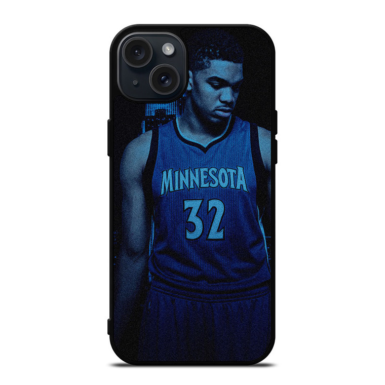 KARL ANTHONY TOWNS MINNESOTA TIMBERWOLVES COOL iPhone 15 Plus Case Cover