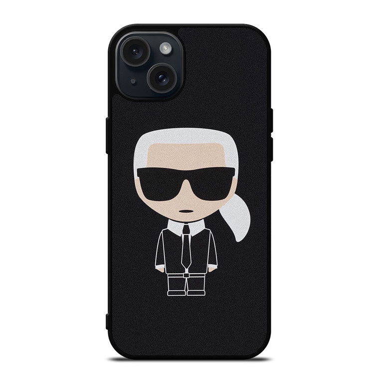 KARL LAGERFIELD ICON iPhone 15 Plus Case Cover