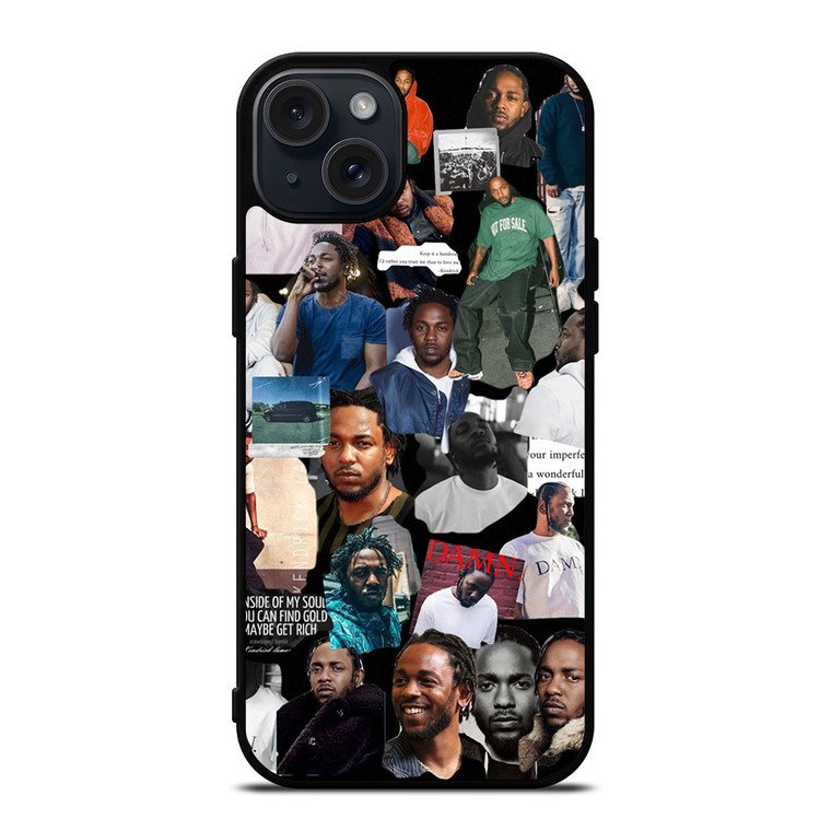 KENDRICK LAMAR RAPPER COLLAGE iPhone 15 Plus Case Cover